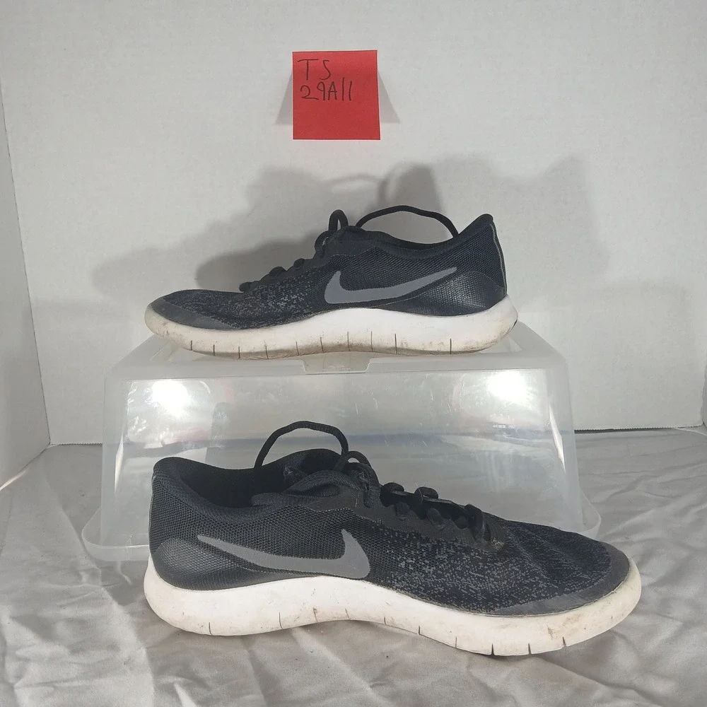 Nike Flex Experience RN 7 Youth Running Shoes Sneakers Black‎ Athletic Size 5Y